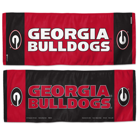 Georgia Bulldogs Cooling Towel 12x30-0