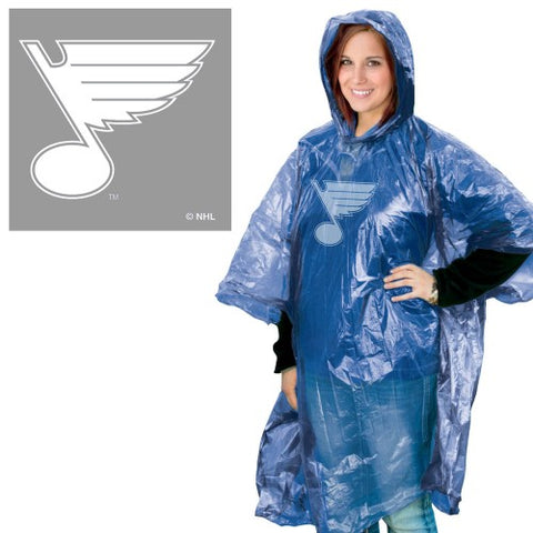 St. Louis Blues Rain Poncho Special Order-0