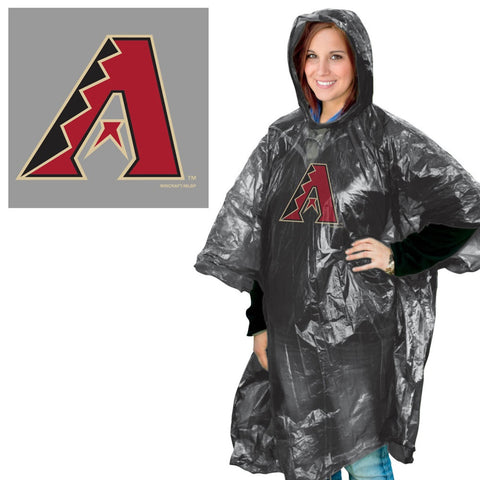 Arizona Diamondbacks Rain Poncho Special Order-0