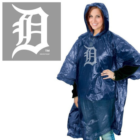 Detroit Tigers Rain Poncho Special Order-0