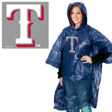 Texas Rangers Rain Poncho Special Order-0