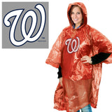 Washington Nationals Rain Poncho Special Order-0