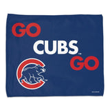 Chicago Cubs Towel 15x18 Rally Style-0