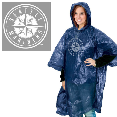 Seattle Mariners Rain Poncho Special Order-0