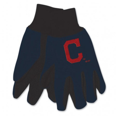 Cleveland Indians Two Tone Gloves - Adult Size-0