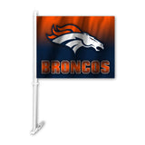 Denver Broncos Flag Car Style Ombre Design Design-0