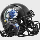 Air Force Falcons Helmet Riddell Replica Mini Speed Style Spooky Design-0