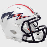 Air Force Falcons Helmet Riddell Replica Mini Speed Style Stars and Stripes Design-0