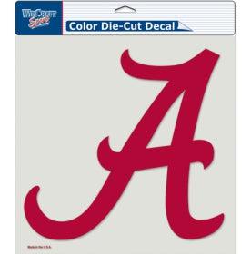 Alabama Crimson Tide Decal 8x8 Die Cut Color - Team Fan Cave