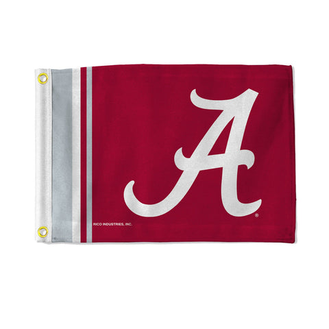 Alabama Crimson Tide Flag 12x17 Striped Utility-0