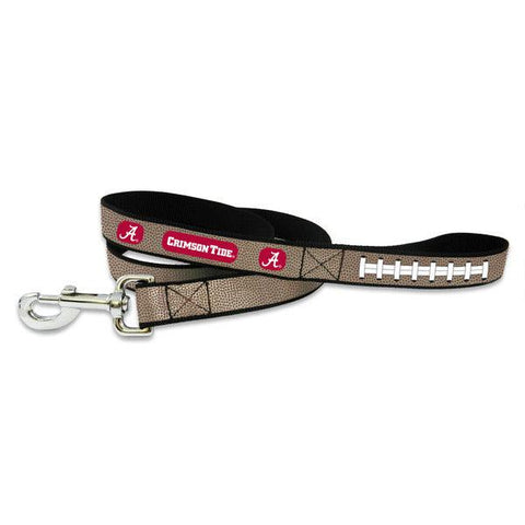 Alabama Crimson Tide Reflective Football Leash - S - Team Fan Cave