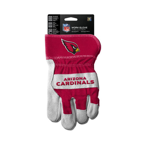 Arizona Cardinals Gloves Work Style The Closer Design - Team Fan Cave