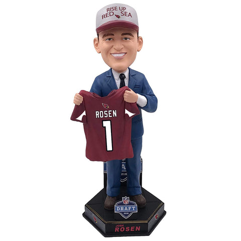 Arizona Cardinals Josh Rosen Bobble 2018 NFL Draft Pick #10 - Team Fan Cave