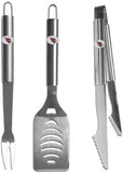 Arizona Cardinals Utensil Set Grilling BBQ Stainless Steel 3 Piece - Team Fan Cave