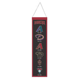 Arizona Diamondbacks Banner Wool 8x32 Heritage Evolution Design-0