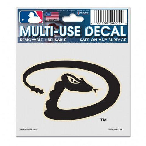 Arizona Diamondbacks Decal 3x4 Multi Use - Team Fan Cave