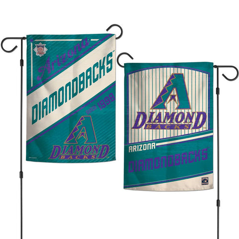 Arizona Diamondbacks Flag 12x18 Garden Style 2 Sided Cooperstown-0