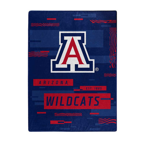 Arizona Wildcats Blanket 60x80 Raschel Digitize Design-0