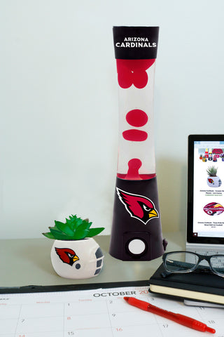 Arizona Cardinals Magma Lamp - Bluetooth Speaker-0