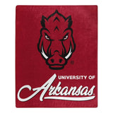 Arkansas Razorbacks Blanket 50x60 Raschel Signature Design