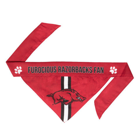 Arkansas Razorbacks Pet Bandanna Size S - Team Fan Cave