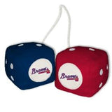 Atlanta Braves Fuzzy Dice - Special Order - Team Fan Cave