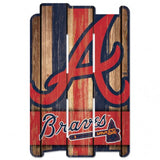 Atlanta Braves Sign 11x17 Wood Fence Style-0