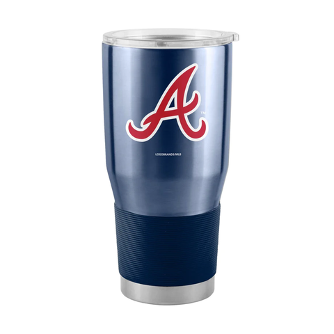 Atlanta Braves Travel Tumbler 30oz Stainless Steel-0