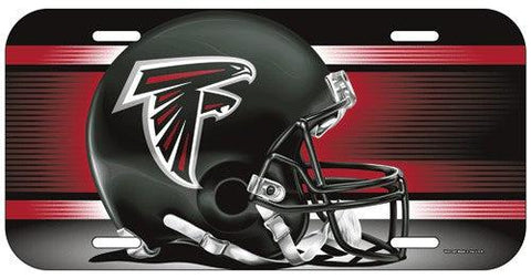 Atlanta Falcons License Plate Plastic