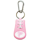 Atlanta Falcons Pink NFL Football Keychain - Team Fan Cave