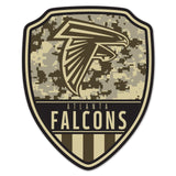 Atlanta Falcons Sign Wood 11x14 Shield Shape-0