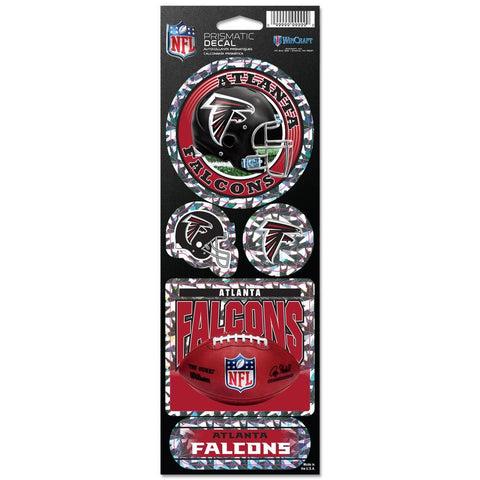 Atlanta Falcons Stickers Prismatic - Team Fan Cave