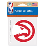 Atlanta Hawks Decal 4x4 Perfect Cut Color - Team Fan Cave