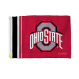 Ohio State Buckeyes Flag 12x17 Striped Utility-0