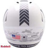 Denver Broncos Helmet Riddell Replica Full Size Speed Style Salute To Service 2024-2