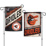 Baltimore Orioles Flag 12x18 Garden Style 2 Sided Cooperstown-0