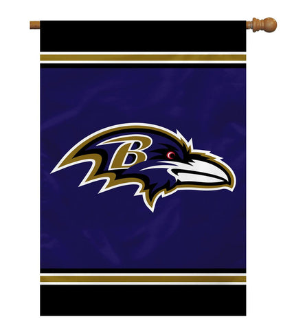 Baltimore Ravens Flag 28x40 House 1-Sided CO - Team Fan Cave