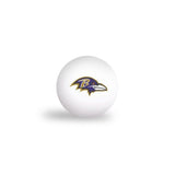 Baltimore Ravens Ping Pong Balls 6 Pack-0