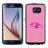 Baltimore Ravens Pink NFL Football Pebble Grain Feel Samsung Galaxy S6 Case - Team Fan Cave