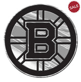 Boston Bruins Auto Emblem - Silver - Team Fan Cave