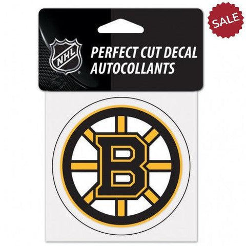 Boston Bruins Decal 4x4 Perfect Cut Color - Team Fan Cave