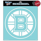 Boston Bruins Decal 8x8 Perfect Cut White Special Order - Team Fan Cave