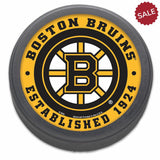 Boston Bruins Hockey Puck Packaged Est 1924 Design