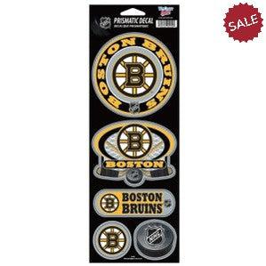 Boston Bruins Stickers Prismatic - Team Fan Cave