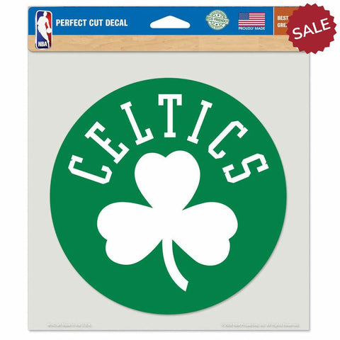 Boston Celtics Decal 8x8 Die Cut Color