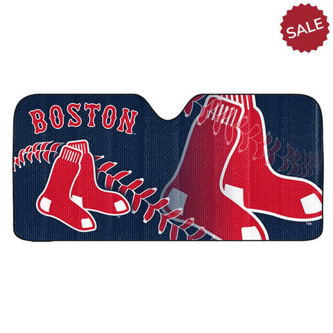 Boston Red Sox Auto Sun Shade 59x27-0