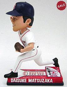 Boston Red Sox Daisuke Matsuzaka Forever Collectibles On Field Bobblehead - Team Fan Cave