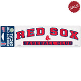 Boston Red Sox Decal 3x10 Perfect Cut Color-0