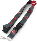 Boston Red Sox Lanyard Charcoal