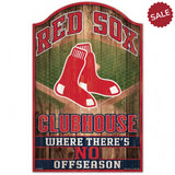 Boston Red Sox Sign 11x17 Wood Fan Cave Design-0